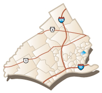 Map of Collingdale, PA