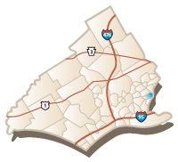 Map of Colwyn, PA