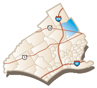 Map of Havertown, PA