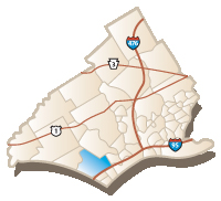 Map of Upper Chichester Township, PA