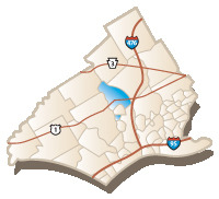 Map of Upper Providence, PA